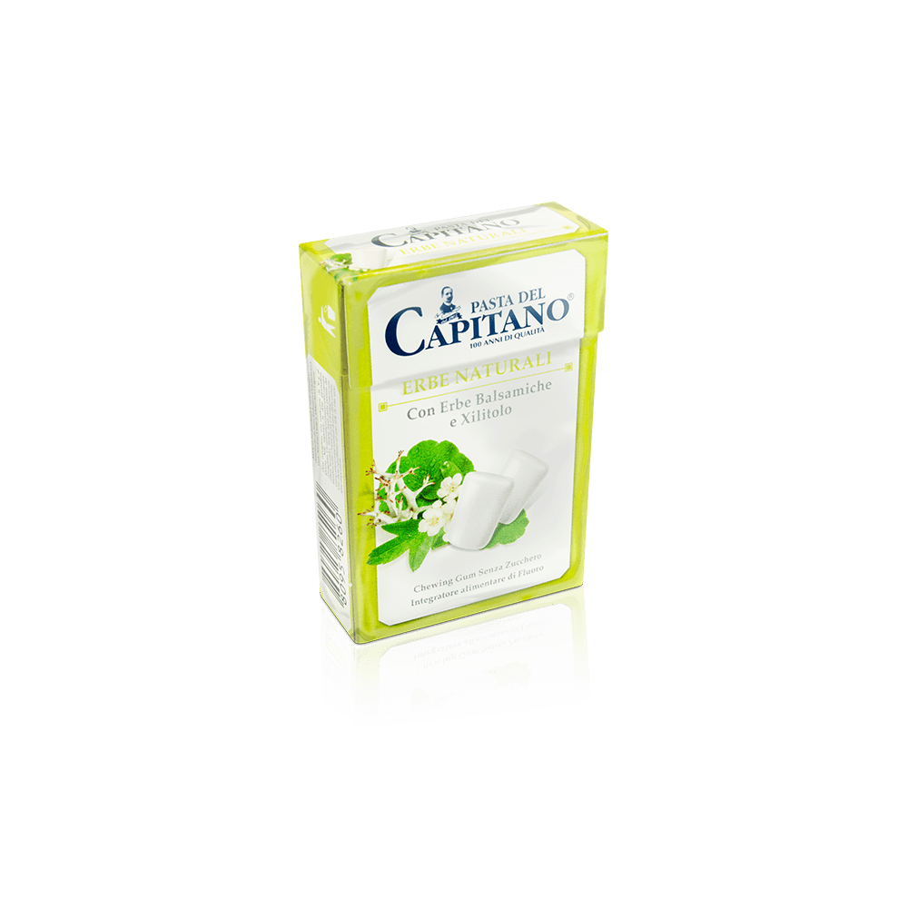 Pasta del Capitano - žvýkačky s příchutí léčivých bylinek - box 21 ks pasta del capitano - 1