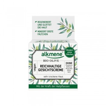 Alkmene - BIO výživný krém s BIO olivovým olejem pro velmi suchou pleť 50 ml Alkmene | Přírodní kosmetika - 1