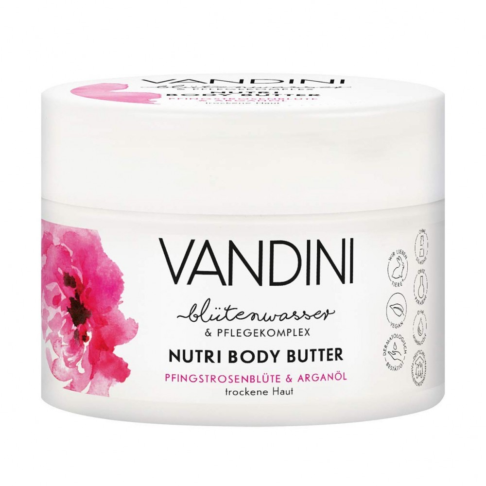 Vandini NUTRI - Výživné tělové máslo pro suchou pokožku 200 ml Aldo Vandini - 1