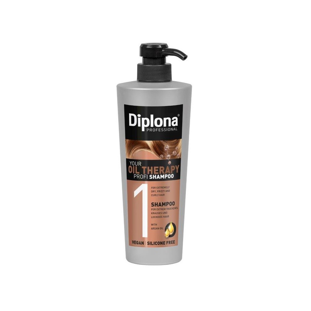 copy of Diplona Professional YOUR SHINE PROFI šampon pro suché, lámavé vlasy bez lesku 600 ml Diplona - 1