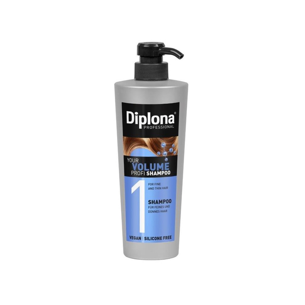 Diplona Your Volume Profi šampon pro zvětšení objemu pro jemné a řídké vlasy 600 ml Diplona - 1