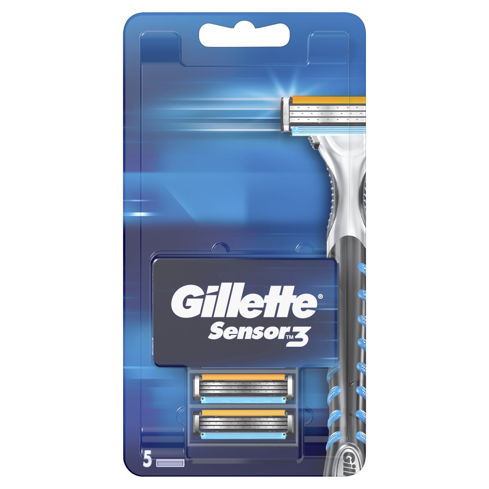 copy of Gillette Sensor3 SENSITIVE náhradní hlavice 8 ks Gillette - 1